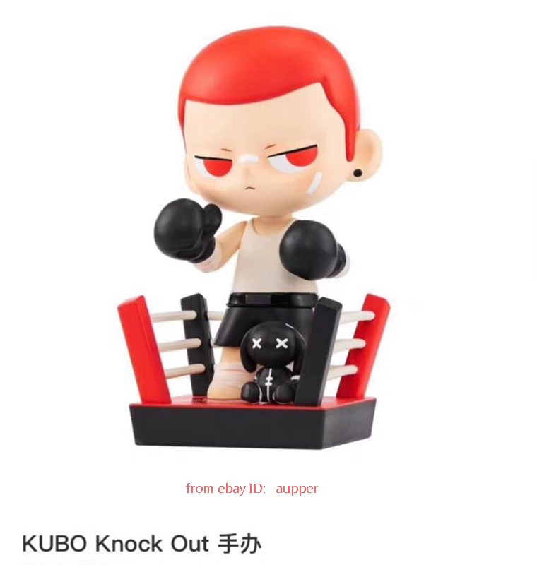 Perfect Popmart Kubo Knock Out Pvc 100% Action Figure In Perfect Popmart Kubo Knock Out Pvc 100% Action Figure In