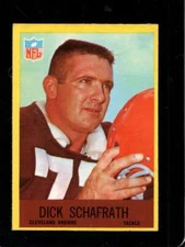 1967 PHILADELPHIA #45 DICK SCHAFRATH EX BROWNS *X46734
