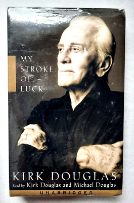#ad My Stroke of Luck by Kirk Douglas 2002 Audio Cassette Brand New Sealed $8.99