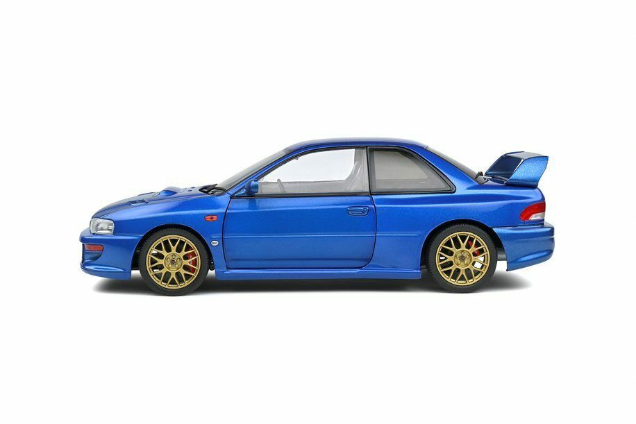 1/18 Subaru Impreza 22B 1998 Sonic Blue Diecast Model Car by
