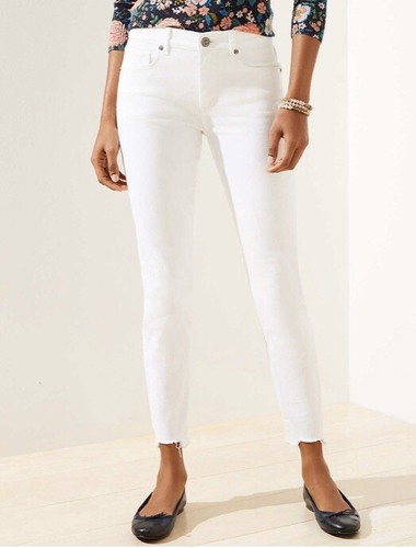 LOFT NWT Women's Chewed Hem Slim Pocket 