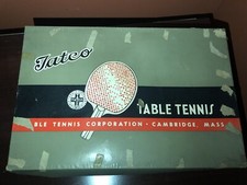 Vintage Tatco Table Tennis Ping Pong Set W / Ball And Paddles /Or Paddles Only