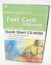The Fast Cash on the Internet System Quick Start CD-Rom Nightingale Conant - New