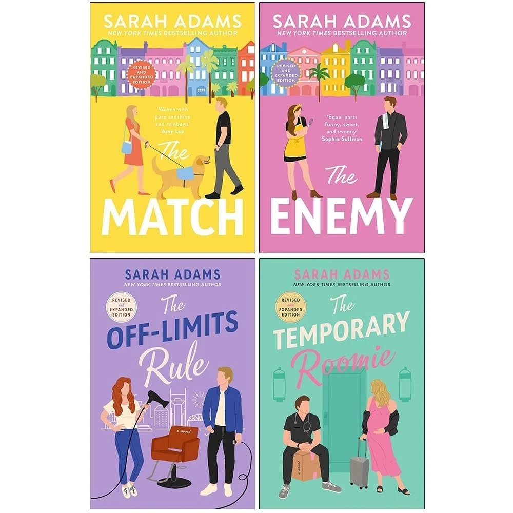 Sarah Adams Unisex Light It Happened In Charleston & Nashville Series 4 Books Collection Set By - Fiction-Paperback- Paperback - Image 5