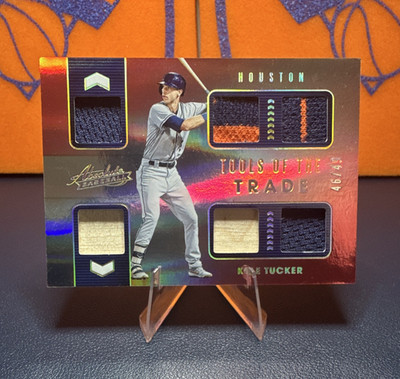 2020 Absolute Tools of the Trade 6 Swatch Spectrum Red 46/49 Kyle Tucker