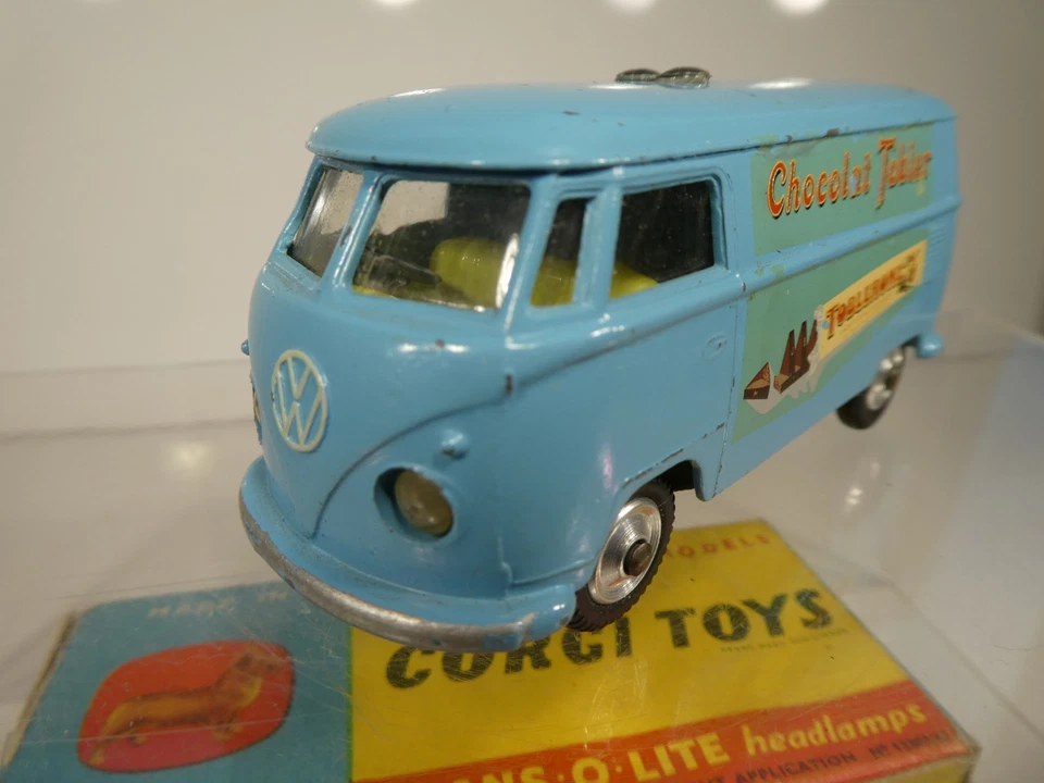 Corgi Toys 441 Volkswagen Toblerone Van Vintage Boxed Original - Image 4 of 4