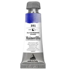 MaimeriBlu Superior Watercolor Paint 12ml-Ultramarine Light - 5A0029RR-1GD51
