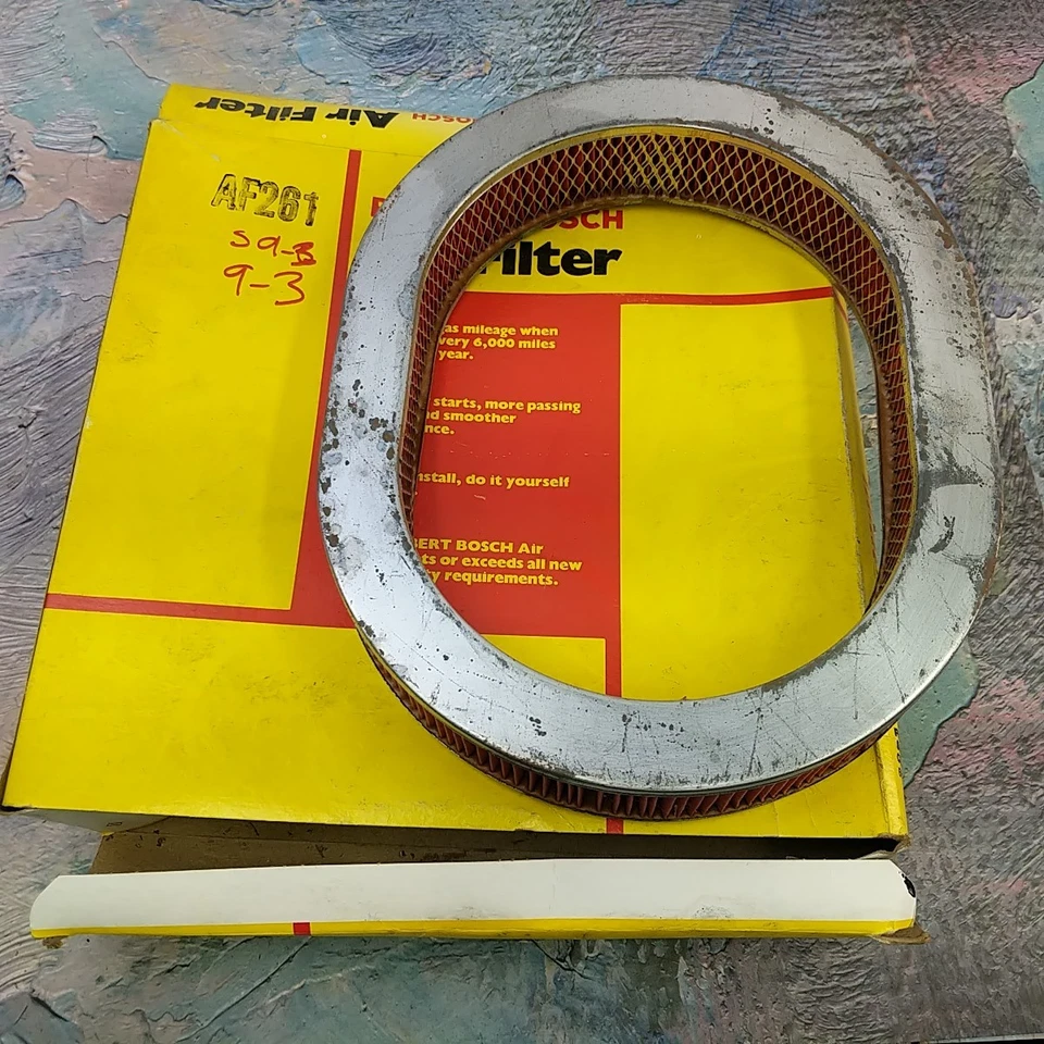 Filtro de aire del motor Bosch AF261 para Mazda GLC 1981-1985 reemplaza 3068005 46019 Foto 4 de 4