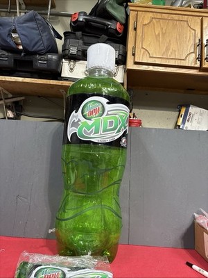 K1- #1 Mountain Dew MDX 2000's Tall 36  Inflatable Bottle Store Display