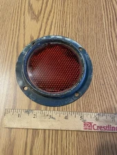 GUIDE GLASS REFLECTOR STIMSONITE RED 410A 1940,s