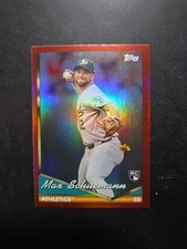 2024 Topps Archives - 1994 Topps Max Schuemann #268 Red Hot Foilboard  /50 (RC)