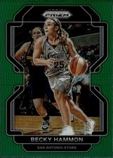 2022 Panini Prizm WNBA #31 Becky Hammon Green