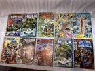 10 Old Vintage Comics Job Lot Bundle Marvel Dc Super Hero’s Hulk Spider-man