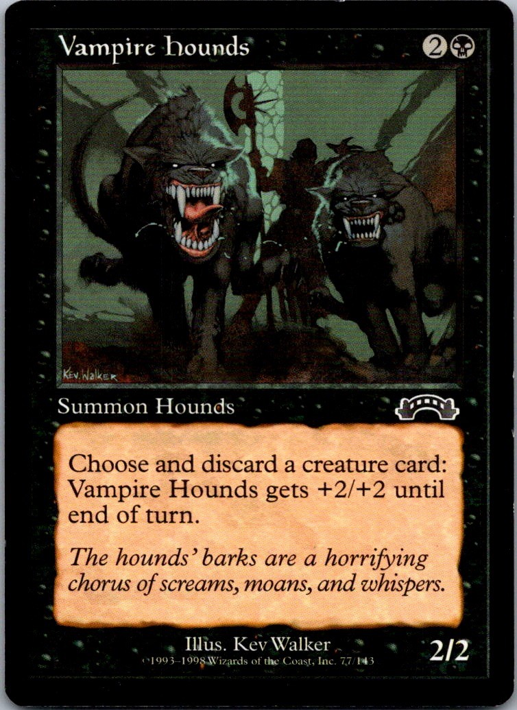 Vampire Hounds C EXO #77 NM MTG Magic