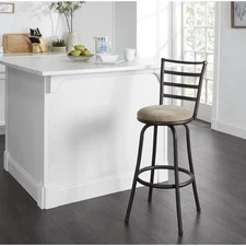 Mainstays Adjustable Swivel Barstool, Tan