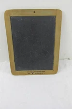 Antique Blackboard Chalkboard Slate Wood Frame 8”x6” School Retail Price Display