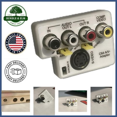 Commodore S-Video and Composite AV Adaptor for Vintage and Modern Displays