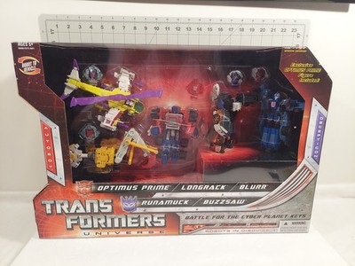 2008 Transformers Universe Battle For The Cyber Planet Keys 5 Pk Factory Sealed