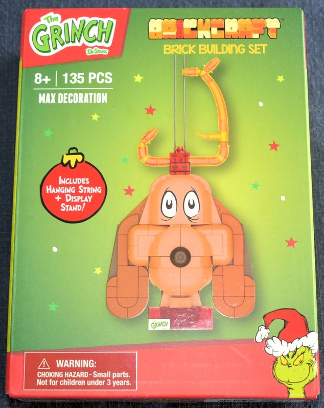 The Grinch - Max Ornament Decoration - Brickcraft Brick Building Set - NIB