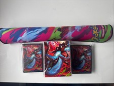 Charizard UPC Zubehör - Neue Matte, Deckbox, 2 Packungen Hüllen