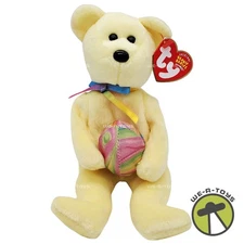 Ty Beanie Babies Eggbeart the Bear Easter Plush 2004