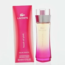 Lacoste Touch Of Pink for Women 1.7 Oz Eau De Toilette Spray Box