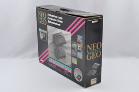 NEO GEO AES Console with box AES3-5 Recapped, BIOS Socketed, RGB Bypass, YPbPr