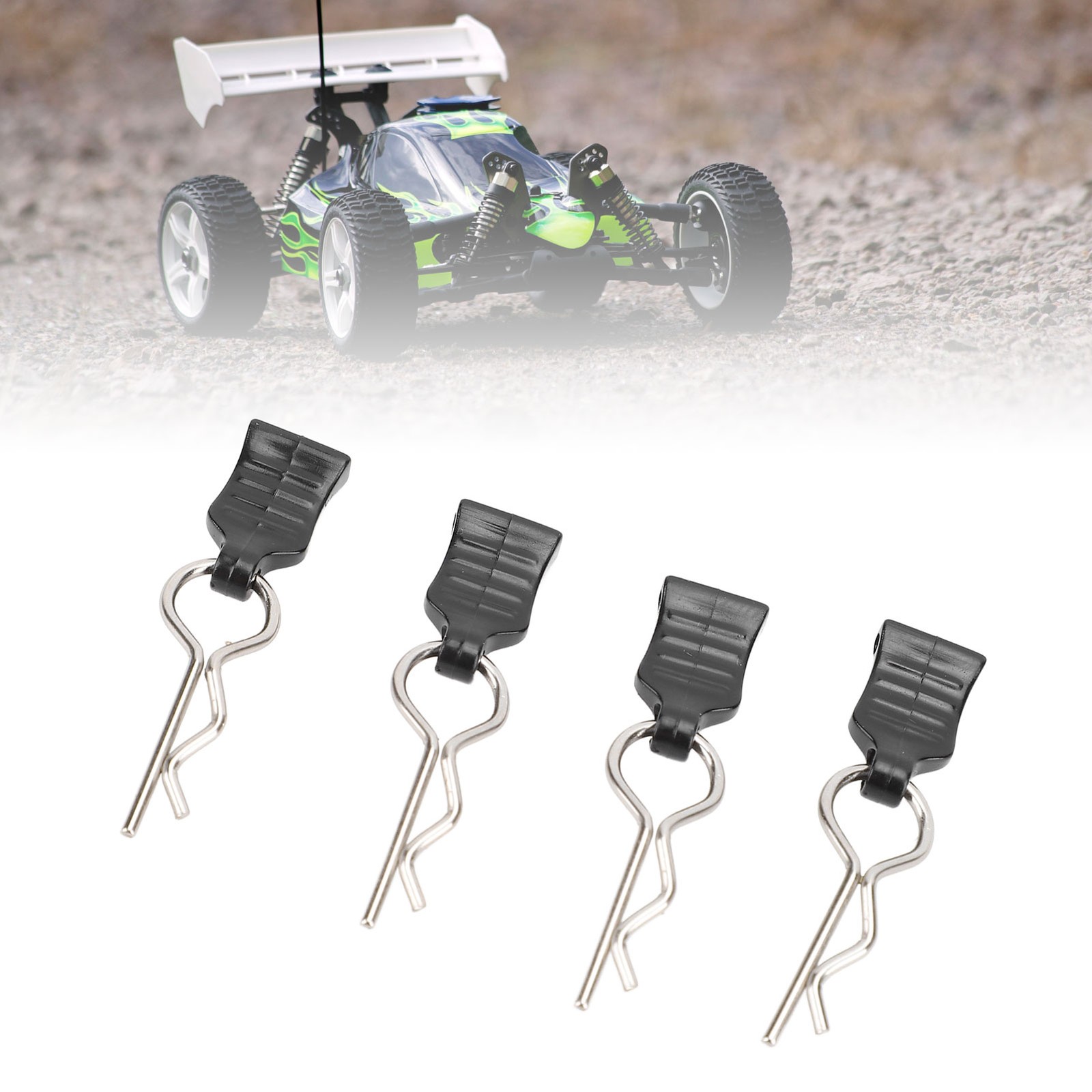 RC Car Body Clip Pin With Pull Tabs Easy To Install RC Car Shell Clip R Pin For