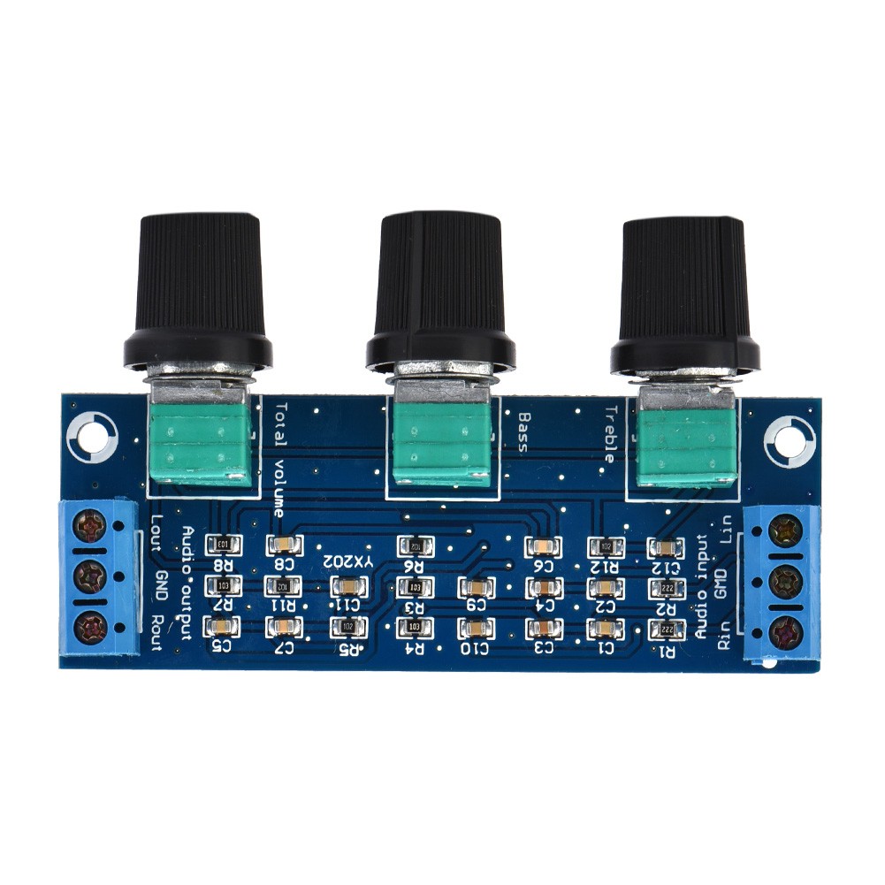 YX202 Passive Volume Control Board For Treble Bass Adjustment