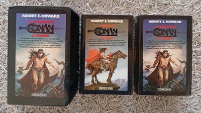 Robert E. Howard CONAN DER BARBAR Box 1. Auflage Nord 1989