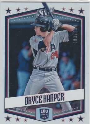 BRYCE HARPER 2018 PANINI FATHER'S DAY PROMO #USA3 SERIAL #'D /399