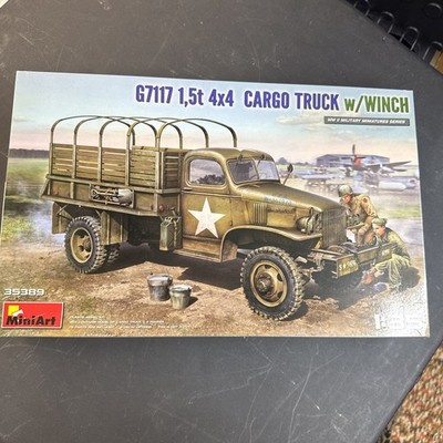 MINIART 35389 1/35 Scale G7117 1,5T 4x4 Cargo Truck w/Winch Model Kit