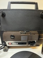 Vintage GAF 1333 438 M2 Dual 8mm Super 8 Movie Projector Made in USA Works