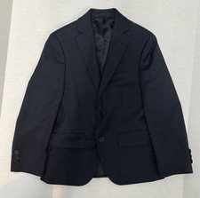 Ralph Lauren Boys 8R Navy Blue 2-Button Blazer Suit Jacket Sport Coat