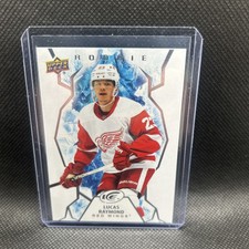2021-22 Upper Deck Ice ROOKIE Lucas Raymond 144 Detroit Red Wings 