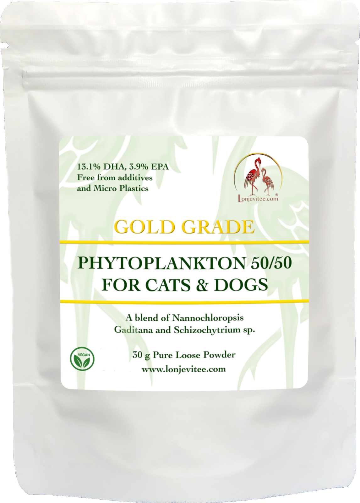 Phytoplankton 50-50 Blend for Cats & Dogs - Vegan - 30 g
