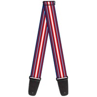 Guitar Strap - Striped Blue/Red/White (Us Import) ACC NEU