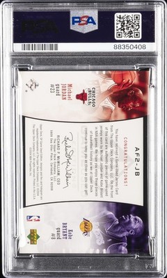 2004-05 SP Game Used - Authentic Fabrics Dual Kobe Bryant, Michael