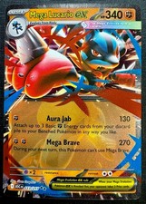 Mega Lucario Ex 113/217 - Ascended Heroes - DOUBLE RARE HOLO- 2026 Pokemon TCG