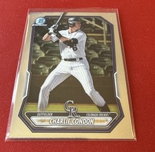 2026 Bowman Chrome Prospects Charlie Condon BCP-46