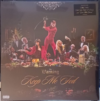 THE WARNING Keep Me Fed Euro LP 2024 Mint
