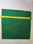 Set of 4 Green Placemats, 18" W x 13" T, 100% Polyester, Red Rings & Napkins — photo 10
