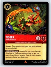  126 Tigger - Hunny Barbarian - Rare 2026 Disney Lorcana Attack of the Vine