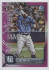 2022 Bowman Chrome Fuchsia Refractor 121/299 Vidal Brujan #89 uk2