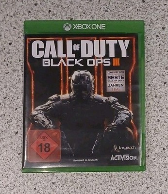 Call of Duty Black Ops 3 III (Microsoft Xbox One, 2014)