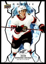 2021-22 Upper Deck Ice Jacob Bernard-Docker Rookie Ottawa Senators #140