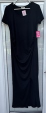 Heart & Hips Black Maxi Maternity Dress Size M