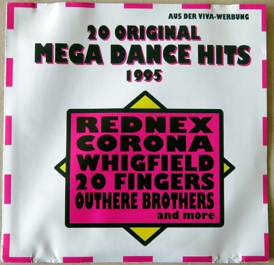 20 Original Mega Dance Hits 1995 - Rednex, Corona, Whigfield u.a. - CD