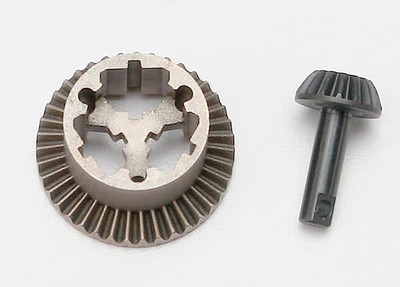 TRA7079  Differential Ring & Pinion Gear: Mini E-Revo & Summit