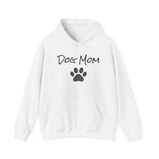 Dog Mom Hooded Sweatshirt Hoodie Cozy Sweatshirt for Dog Lovers